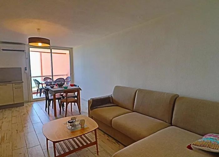 Beau 2 Pieces Climatise Avec Parking, Face Mer - Fr-1-472A-150 Apartman Sète